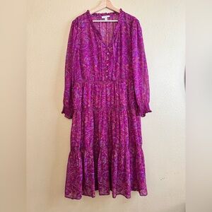 beachlunchlounge Purple Maxi Dress